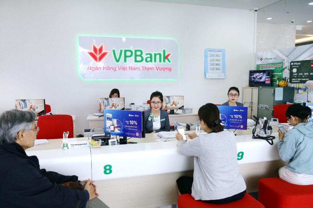 Giờ làm việc ngân hàng VPBank