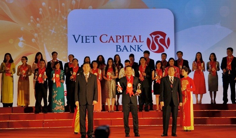 Ngân hàng Viet Capital Bank nhận được nhiều giải thưởng uy tín